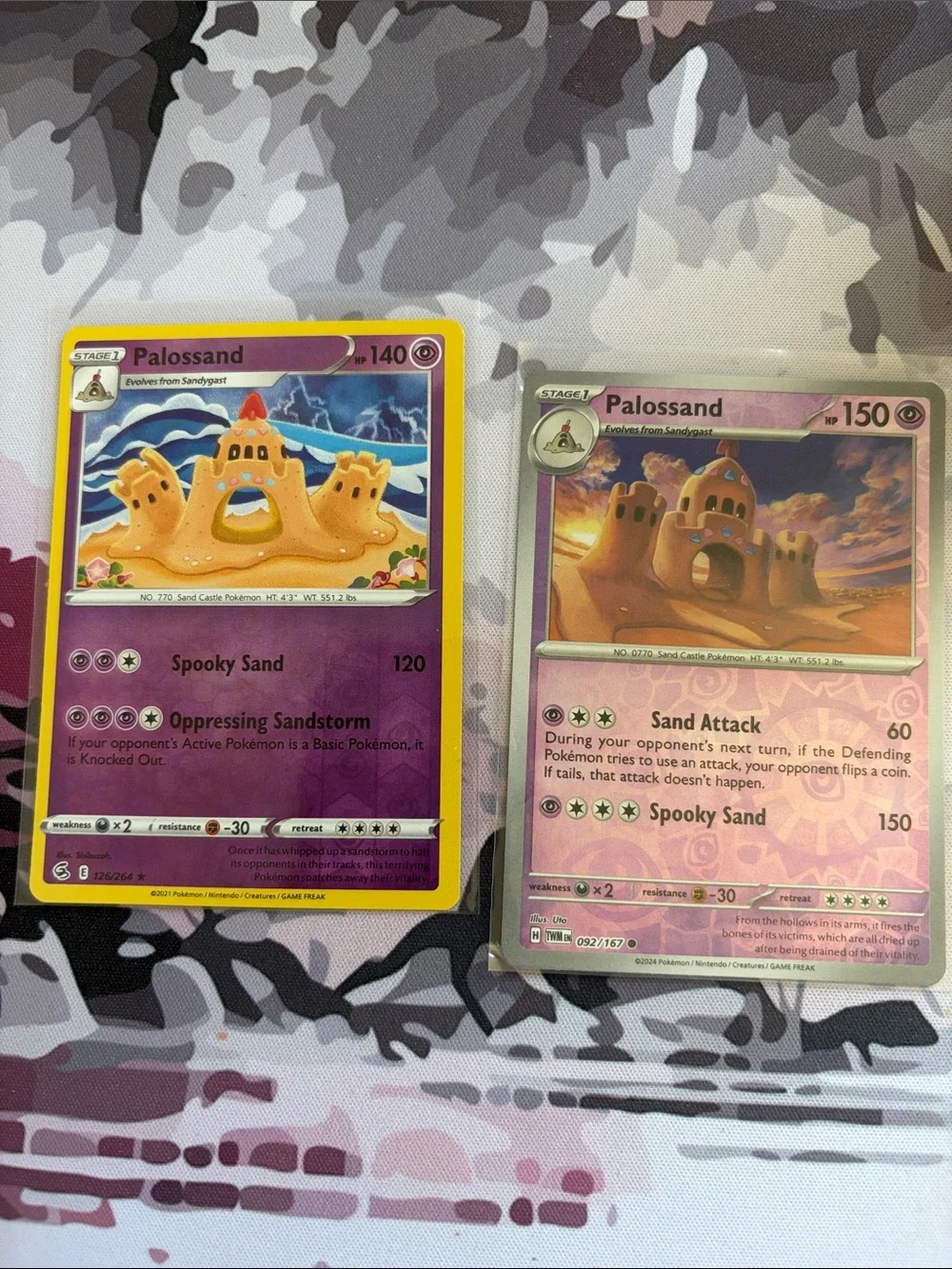 palossand pokemon card ex / Mint opened  Japan Pop Mart Fighting Barite Jail Put damage counters on each of your opponents Benched Pokemon until its remaining HP is 100. Palossand 126 SWSH08 Fusion Strike